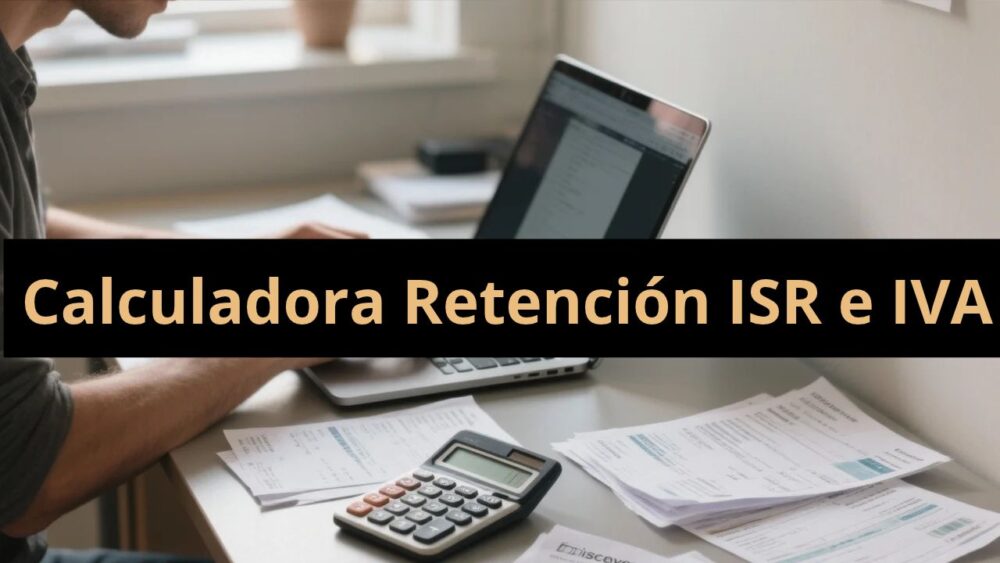 Calculadora Retención ISR e IVA